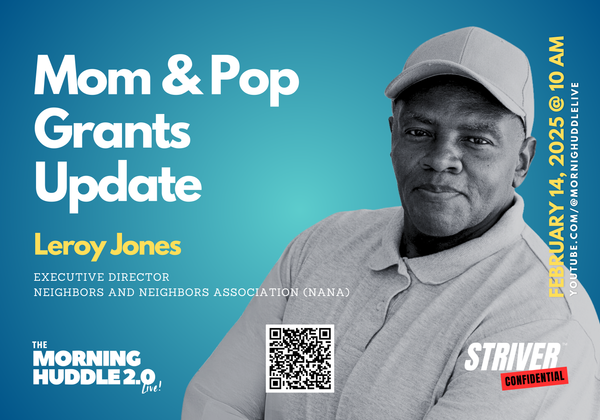 Mom & Pop Grants Update with Leroy Jones