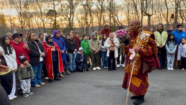 My Encounters with the Buddhist Monks on their Walk for Peace